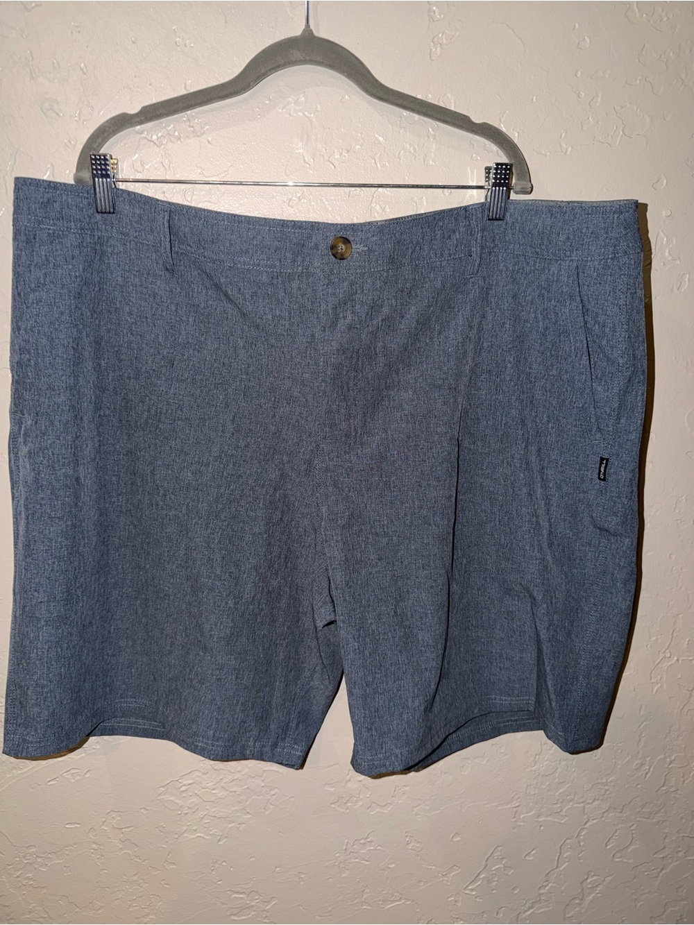 O'Neill Reserve Heather Hybrid Shorts Blue Waist 44